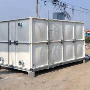 Modular GRP Water Tank with Sectional Panel Design