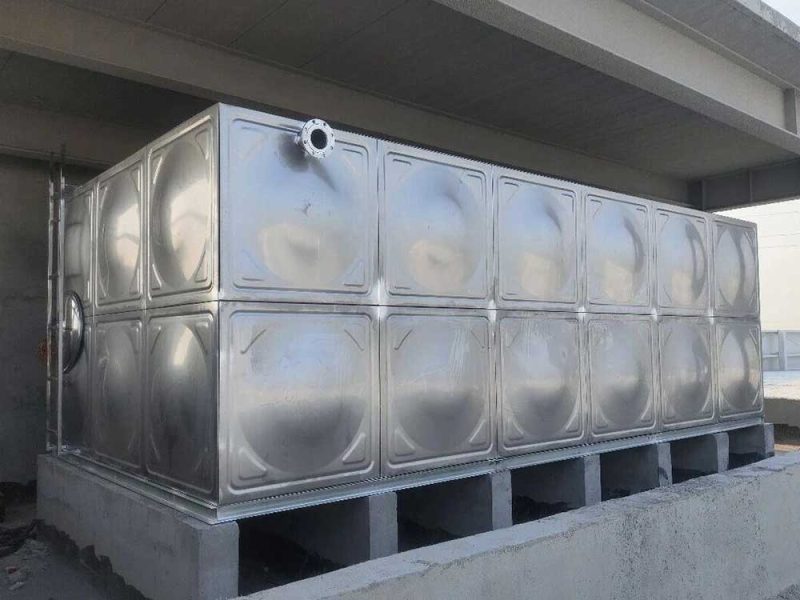 Residential Secondary Water Supply Sectional Stainless Steel Water Tank Residential Secondary Water Supply Sectional Stainless Steel Water Tank
