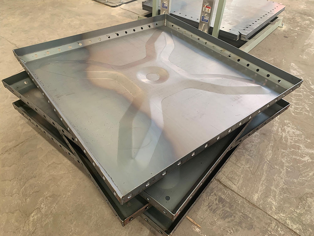 4-Foot Steel Modular Hot-Dip Galvanized Water Tank Panel