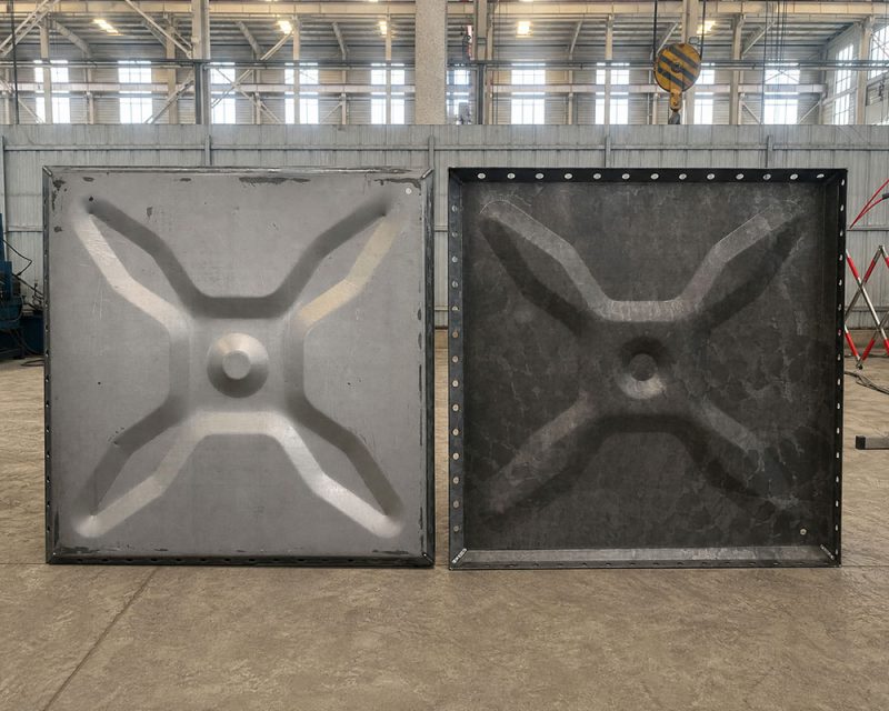 1220 × 1220 mm (4ft × 4ft) HDG Fire Water Tanks 1220 × 1220 mm (4ft × 4ft) HDG Fire Water Tanks