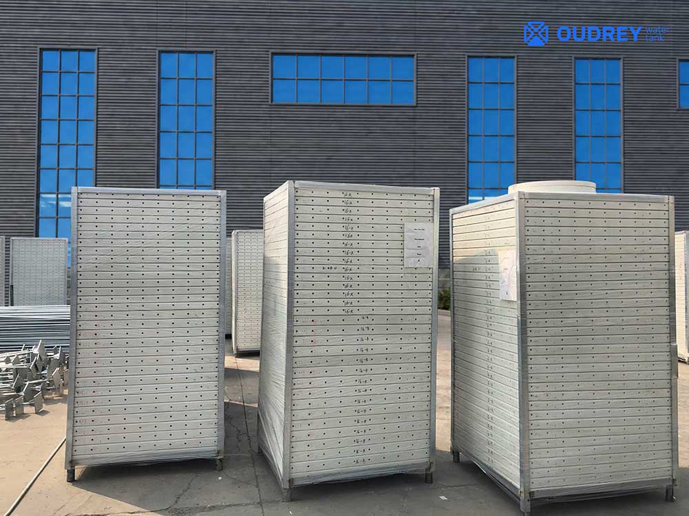 GRP Water Tanks Ready for Shipment to India